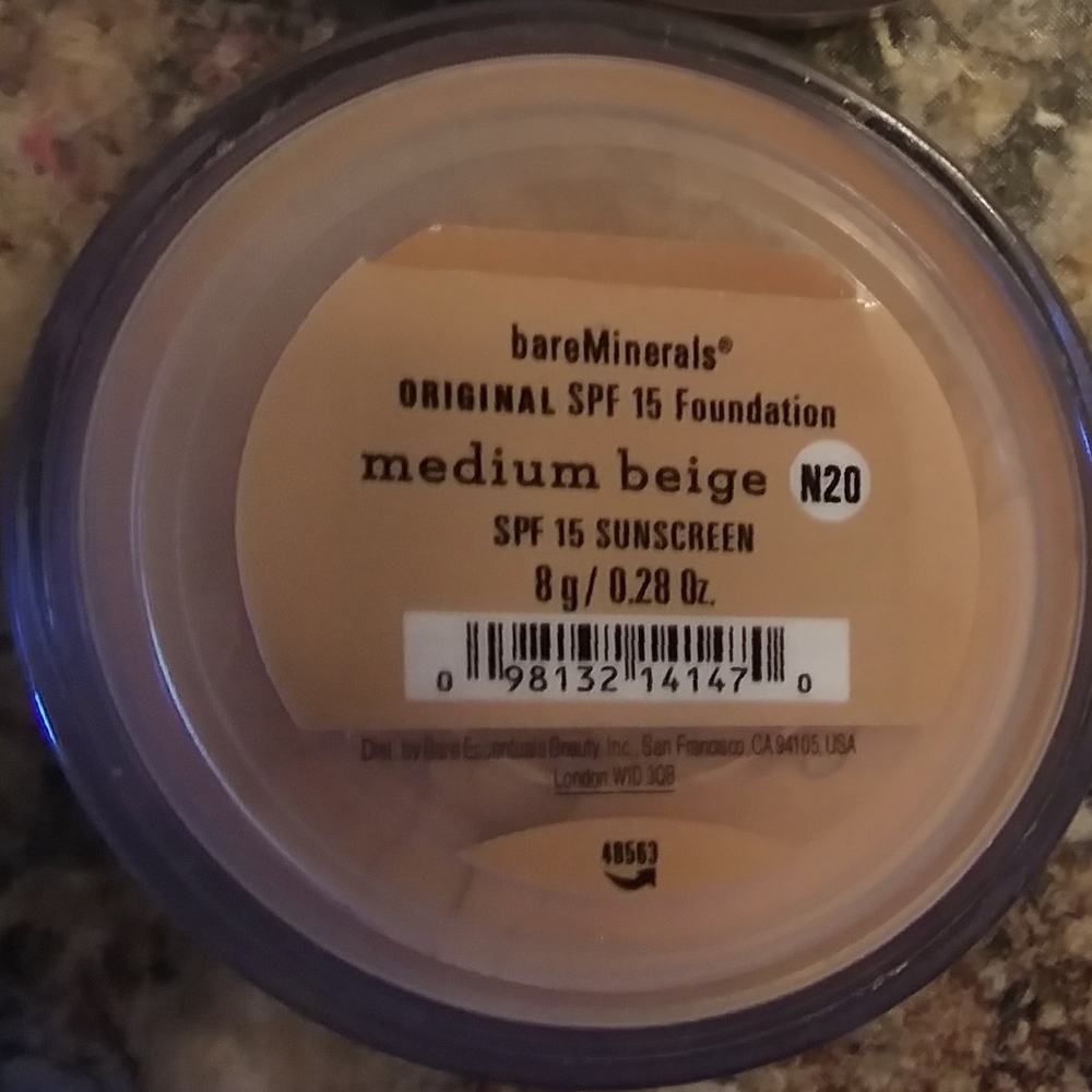1 bareMinerals powder foundation